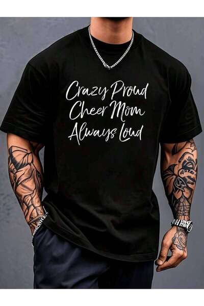 NOURAM تي شيرت بتصميم مضحك للرجال، يحمل عبارة "I'm Extremely Proud Cheer Alwa...