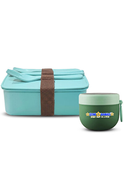 STAR BABiES Lunch Box With Insulated Mini Foodjar Combo
