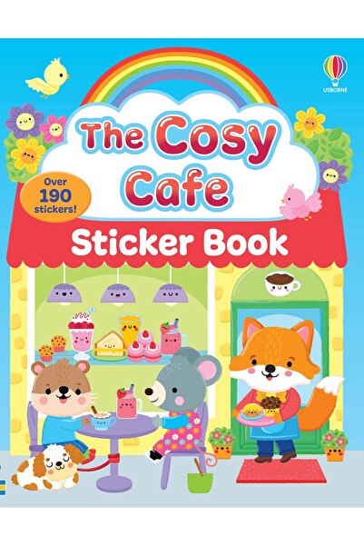 Usborne The Cosy Cafe Sticker Book – Sticker book for children 3+ years,