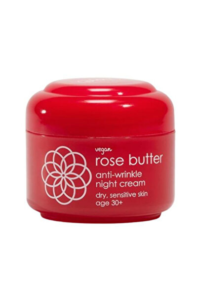 Ziaja Crema de Noapte Antirid cu Unt de Trandafiri 30+ - Rose Butter Anti-Wri...