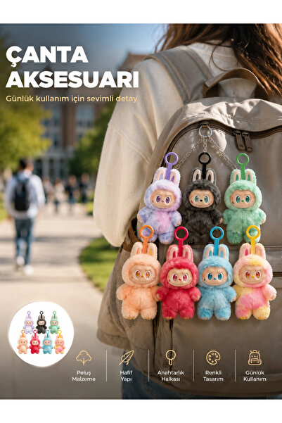 Generic Brand Decorative Labubu Character Figure Quality Plush Material