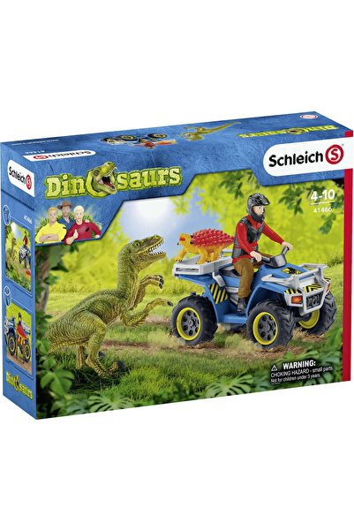 SCHLEICH Δεινόσαυροι Βελοσιράπτορας Σετ Παιχνιδιού Απόδρασης (SC41466)