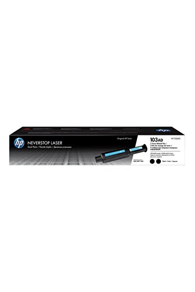 HP Toner Reload Kit 103AD, dual pack, Negru