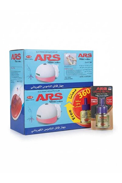 Ars جهاز قاتل البعوض الإلكتروني اللاسلكي النحيف (مع عبوة سائلة مجانية)