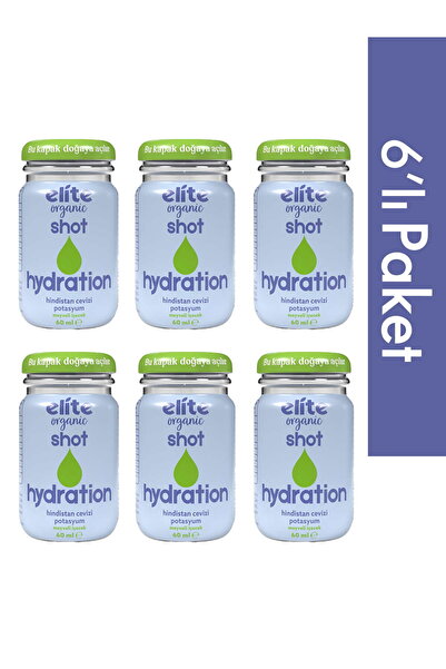 Elite Naturel 6'lı Hydration Shot 60 ml
