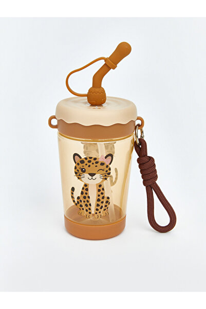 LC Waikiki Printed Lion Straw Kids' Cup