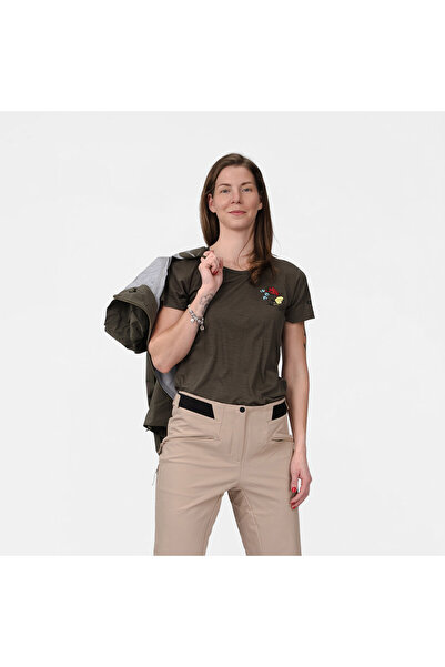 NORTHFINDER Tricou damă exterior Merino proprietăți absorbție și termoreglare...