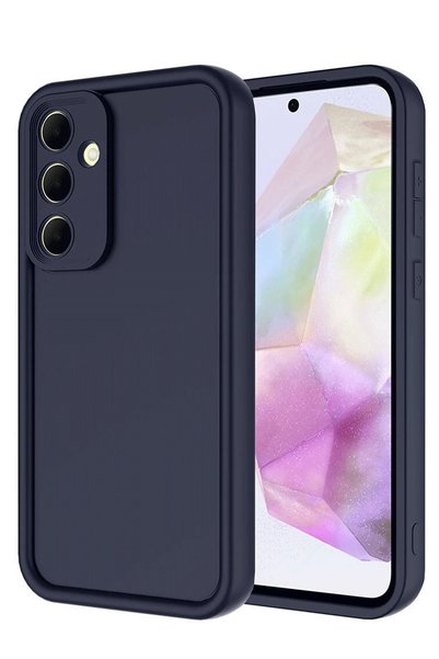 New Face Ilkestor Galaxy A26 Case Viera Silicone (184048) - Navy Blue