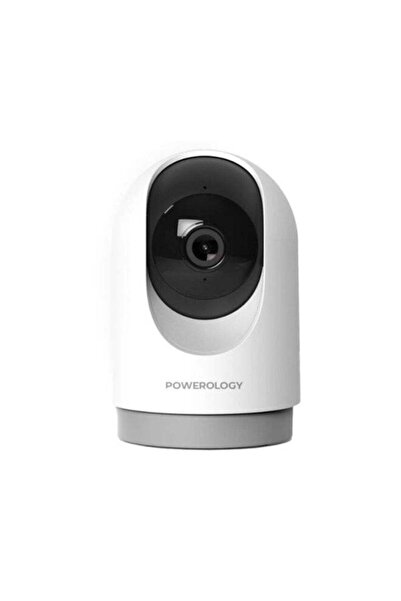 Powerology Indoor PTZ Smart Camera, 3MP 2304×1296 Resolution, Pan & Tilt Cont...