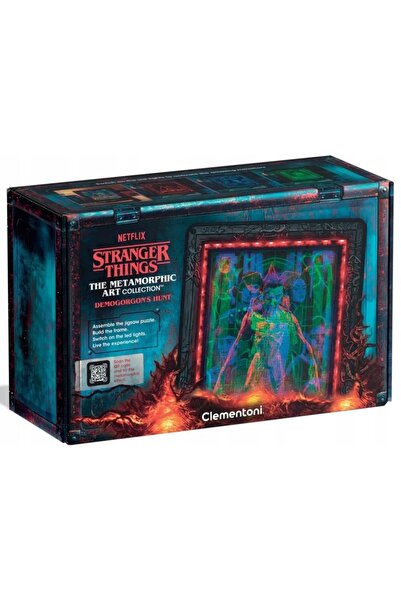 CLEMENTONI PUZZLE 520 STRANGER THINGS Colecția de artă metamorfică, Demogorgon
