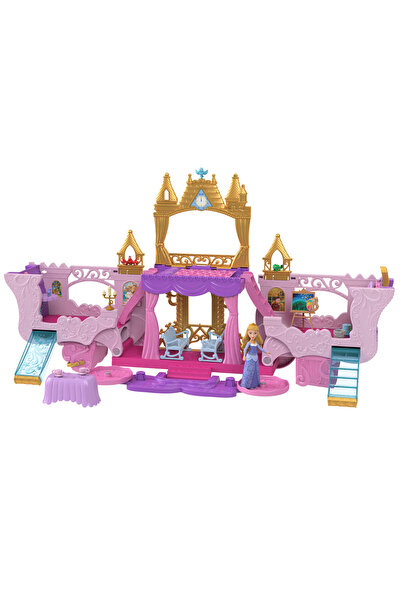 Mattel Interactive Set de figurine Prințese Disney: Căsuță și Castel