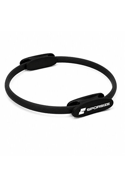 Sporsize Pilates Çemberi 35 cm Direnç Halkası, İç Bacak Kalça Kol Göğüs ve Co...