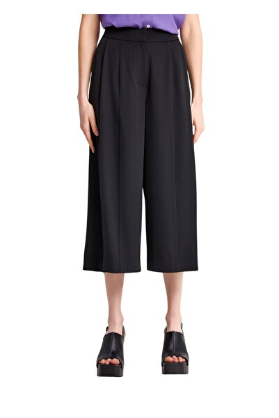 Funky Buddha Ζιπ Κιλότ Παντελόνι FBL013-116-02 – Black - m