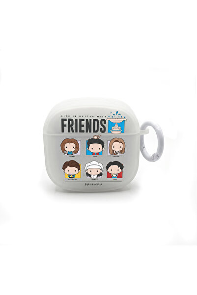 usezenai إيربودز 4. حافظة سماعات أذن هدية من سلسلة شخصيات مسلسل Friends الأسط...