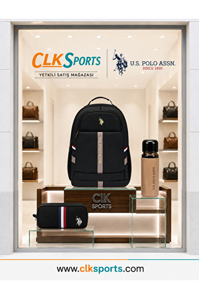 U.S. Polo Assn. Okul Sırt Çantası , Kalem Çantası , Lisanslı Çelik Matara 600...