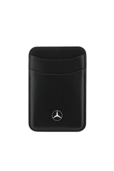 Mercedes Benz Μερσεντές-Μπενζ Μαύρο Δερμάτινο Μαγνητικό Πορτοφόλι Συμβατό με ...
