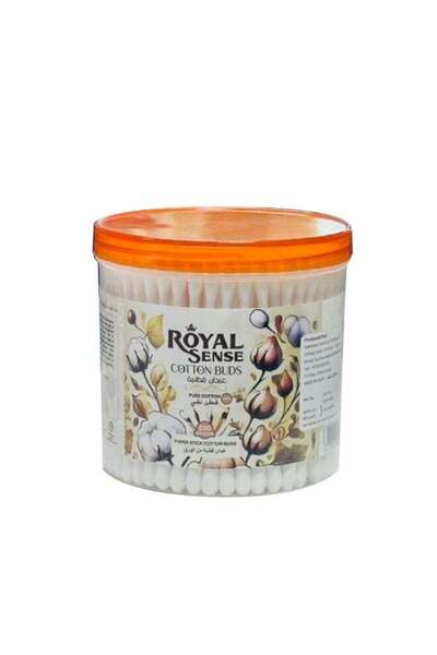 Royal sense Cotton Buds 200pcs |Soft & Gentle Cotton Swabs for Everyday Hygie...