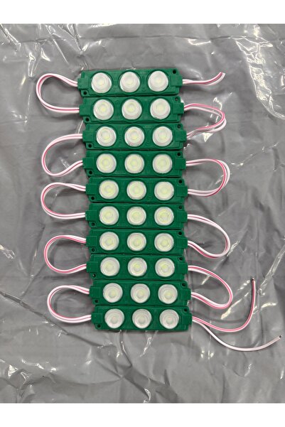 KUZEY AKSESUAR 3W Modül Led 3030 12v Mercekli 10 Adet