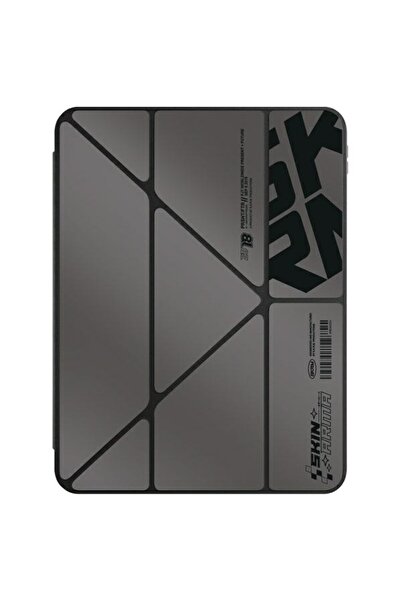 Skinarma Husă tip carte Kira Kobai pentru iPad Air 11 inch 2024, Gri antracit