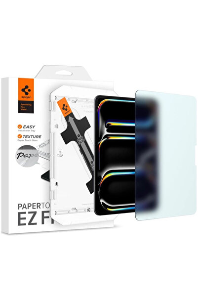 Spigen Folie de sticlă securizată pentru iPad Pro 11 5 2024, mată, anti-amprentă