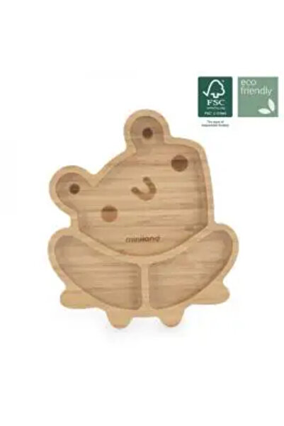 Miniland Frog Compartmented Plate with Silicone Base