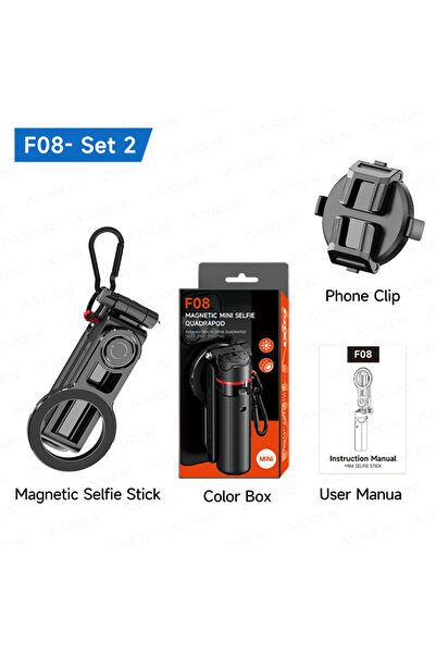 Choice1 F08 - Set 2 Magnetic Tripod Multifunctional Clip Portable Pocket Size...