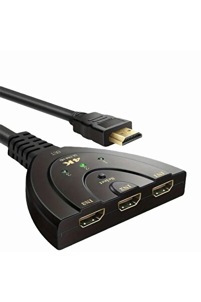 Choice switch3in1 30Hz 3 Port HDMI Switcher 3 in 1 Out, 4K 60Hz 3D Mini HDMI ...