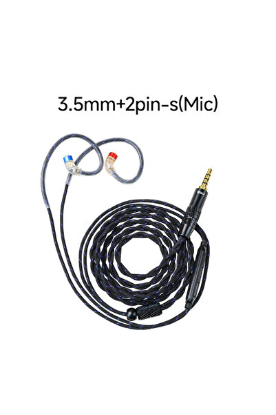 Choice4 QDC 3.5 mic CVJ LS200-S Earphones Upgrade Cable 0.78mm 2Pin/QDC Inter...