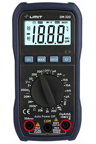 Limitless Multimetru Limit 320 Contor Electronic Digital