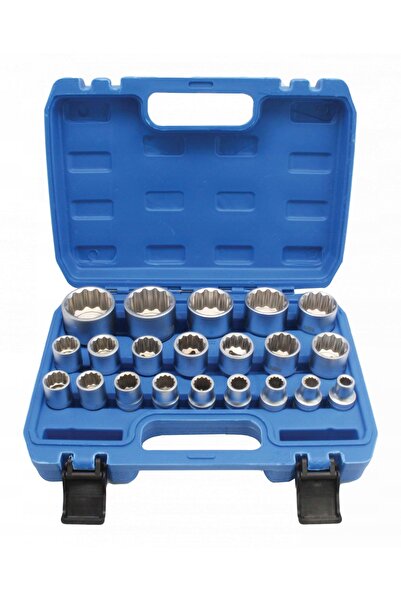 SATRA Set de chei spline 12 piese, chei tubulare cu 12 puncte 8-36mm 1/2