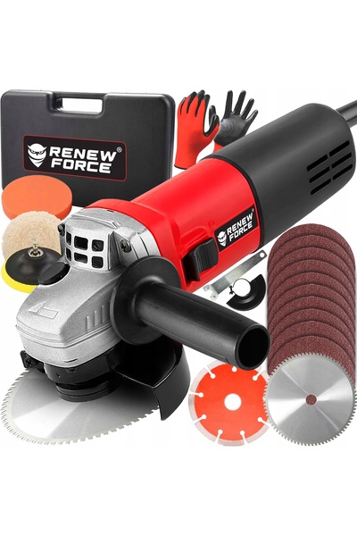 Renew Force Polizor unghiular conectat la rețea 1500 W 230 V