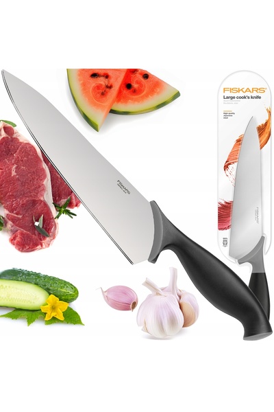 FiSKARS Cuțit de bucătar pentru tocat și tăiat carne și legume 20cm 1062924