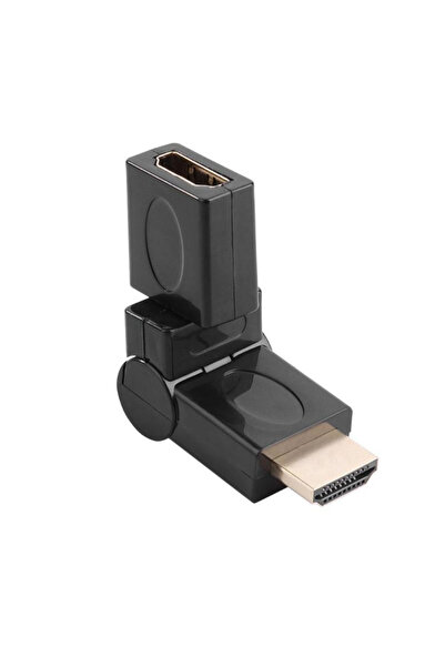 Choice قطعتان من محول HDMI أسود اللون من ذكر إلى أنثى، موصل عالي الدقة قابل ل...