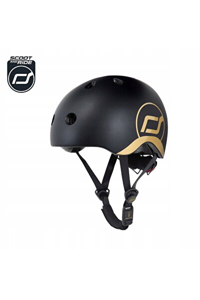 SCOOT AND RIDE Casca XXS Copii 1-5 Ani Auriu