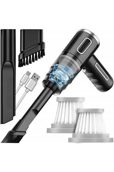 Renew Force Aspirator auto portabil fără fir reîncărcabil +2 filtre + duze