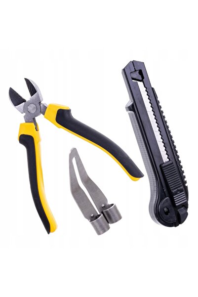 TC Technic Aparat de sigilat plastic cu 400 de capse și fier de lipit |   Set...