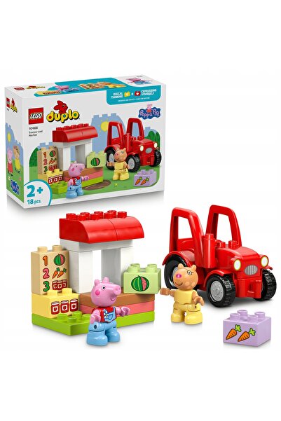 LegoPazar Lego Duplo 10468 Tractorul Peppa și Fermierul