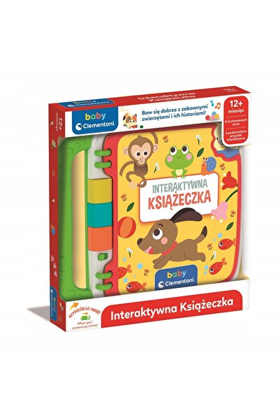 Baby Clementoni Carte interactivă pentru bebeluși Clementoni Baby 12m+ cu sunete