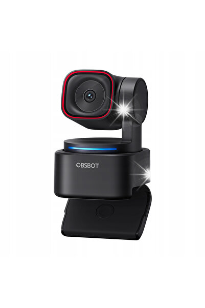Obsbot Cameră Tiny 3 Lite 4K cu urmărire AI, Gimbal, Microfon HDR, USB-C, 120fps