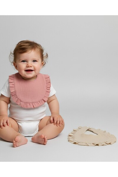 Babyqlo Soft Muslin Baby Bibs Set of 2