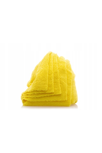 Work Stuff Microfibră auto pentru curățarea GENTLEMAN BASIC YELLOW x5
