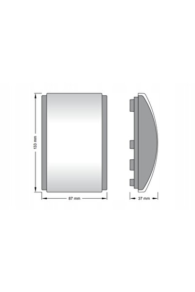 NO BRAND Satel Spw-220R Sirenă optic-acustică de interior cu diode LED