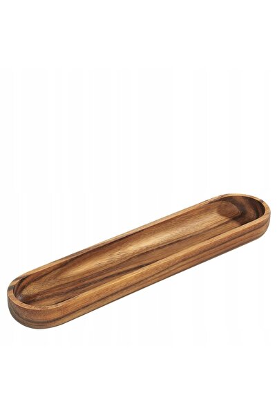 NO BRAND Tavă de servire din acacia Zassenhaus 45 X 9.5 X 4 cm