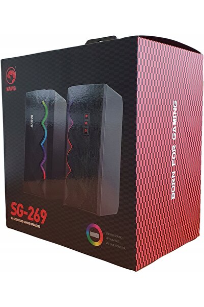 NO BRAND Set de boxe pentru computer cu Bluetooth MARVO SG-269 + mufă jack