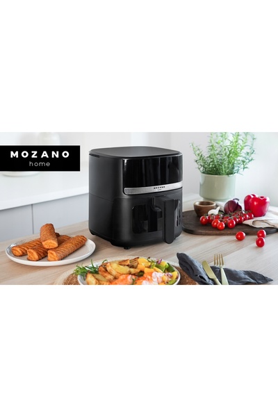 NO BRAND FRITEUZĂ FĂRĂ ULEI, MARE, 5 L, AIR FRYER, FRITEUZĂ PUTERNICĂ, 1500 W...