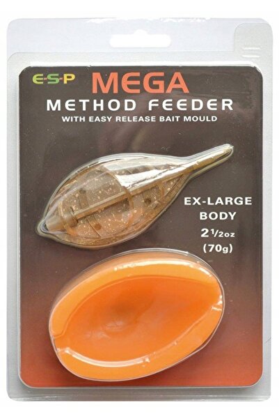 NO BRAND Coș de nadă + Feeder E-S-P Mega Method Drennan X-Large 100g 1 buc.