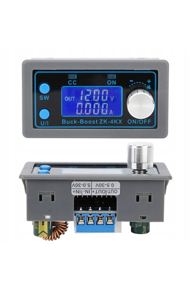 NO BRAND Convertor regulator de tensiune DC-DC 0.5-30V 4A cu afișaj LCD