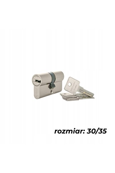 NO BRAND Inserție de nichel 30/35 pentru broască de ușă GERDA H PLUS