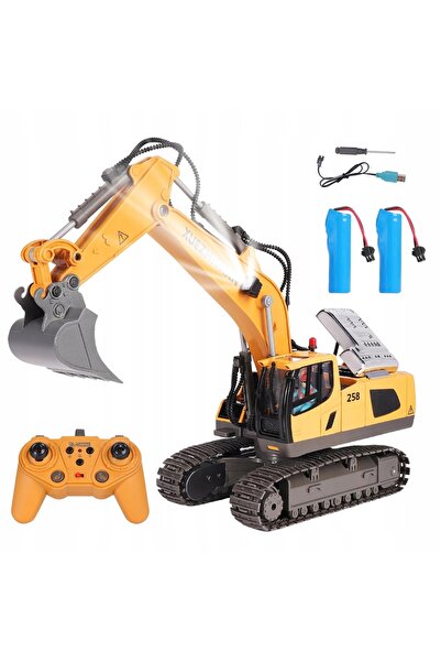 NO BRAND Telecomandă Mașină RC Pilot Vehicul Mare Excavator Metal Bobină Cadou