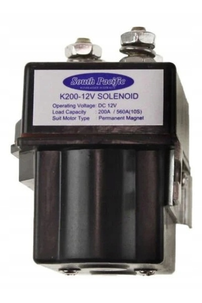 NO BRAND 200A 12V Contactor releu solenoid pentru lift cu tracțiune K-200